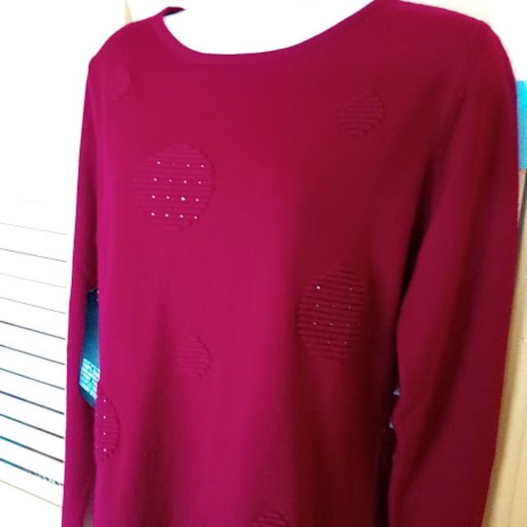 VEX Collections Sweater & Scarf Med NWT NEW - Picture 3 of 5